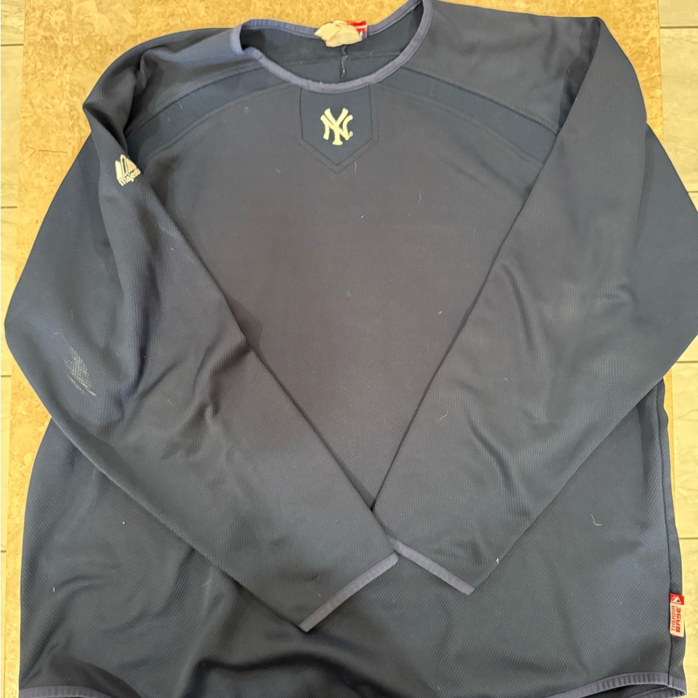 Majestic Navy Blue New York Yankees Jersey